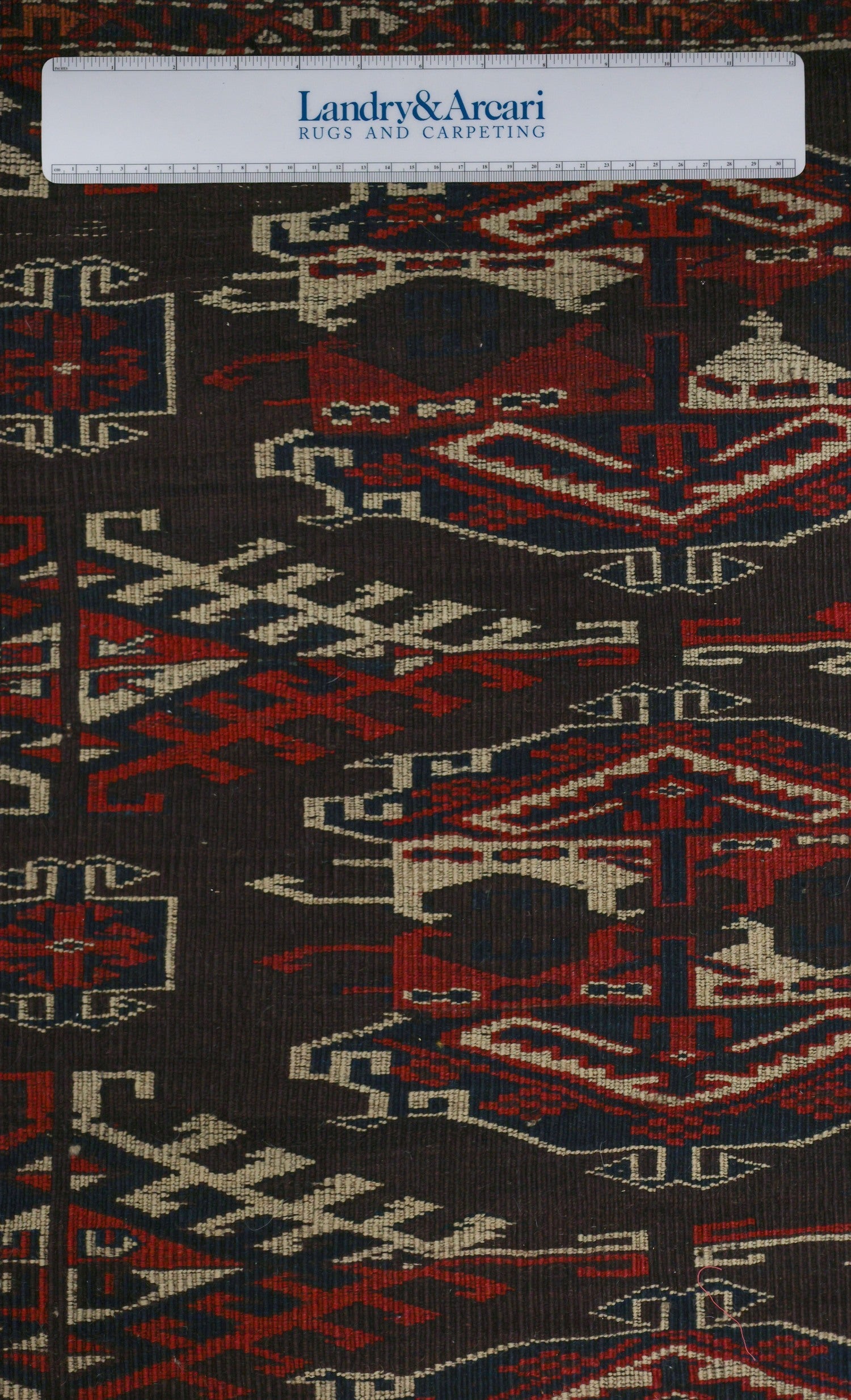 Antique Turkmen Handwoven Tribal Rug, J76461