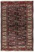 Antique Turkmen Handwoven Tribal Rug