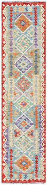 Uzbek Kilim Handwoven Tribal Rug