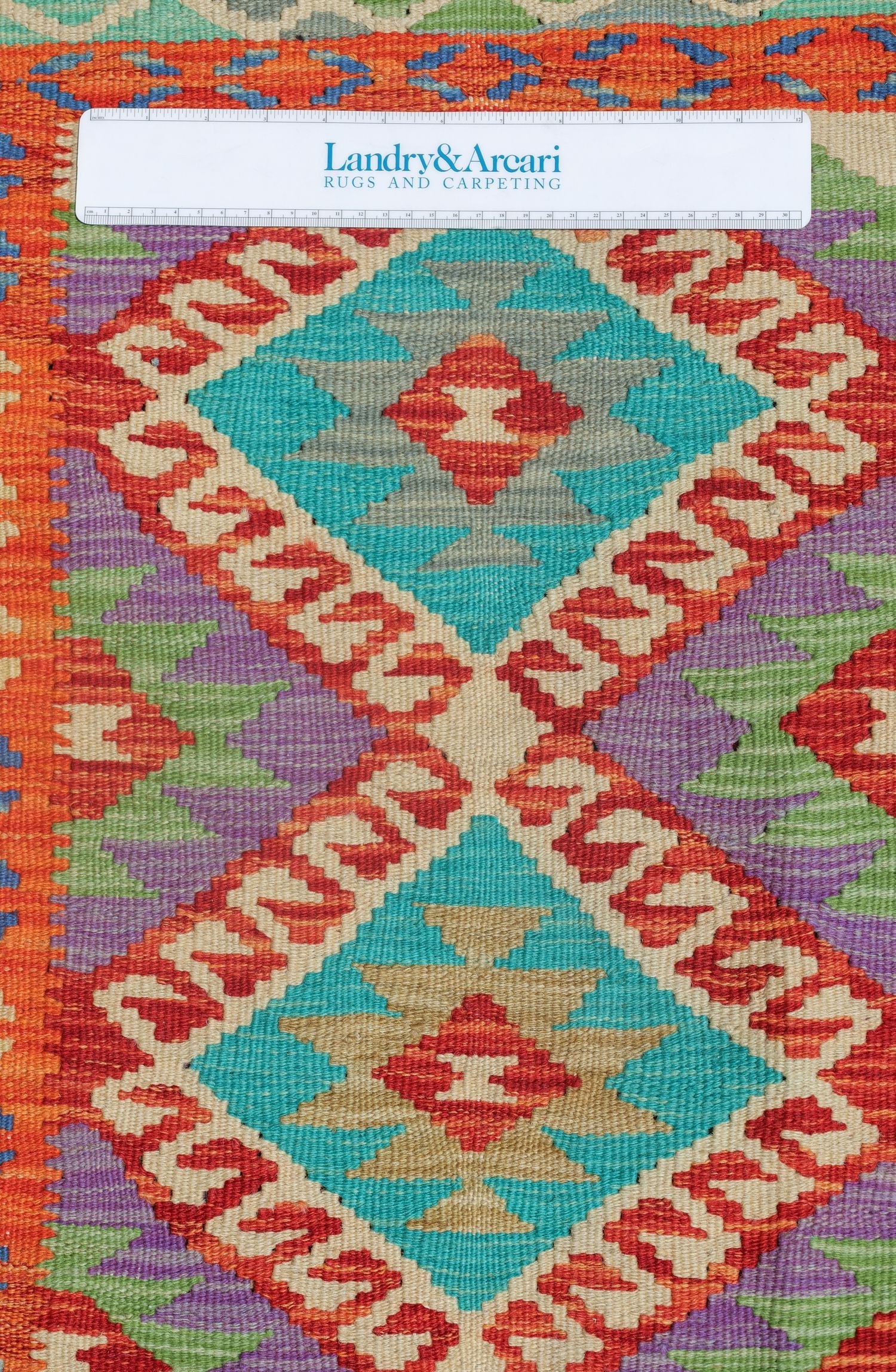 Uzbek Kilim Handwoven Tribal Rug, J72880