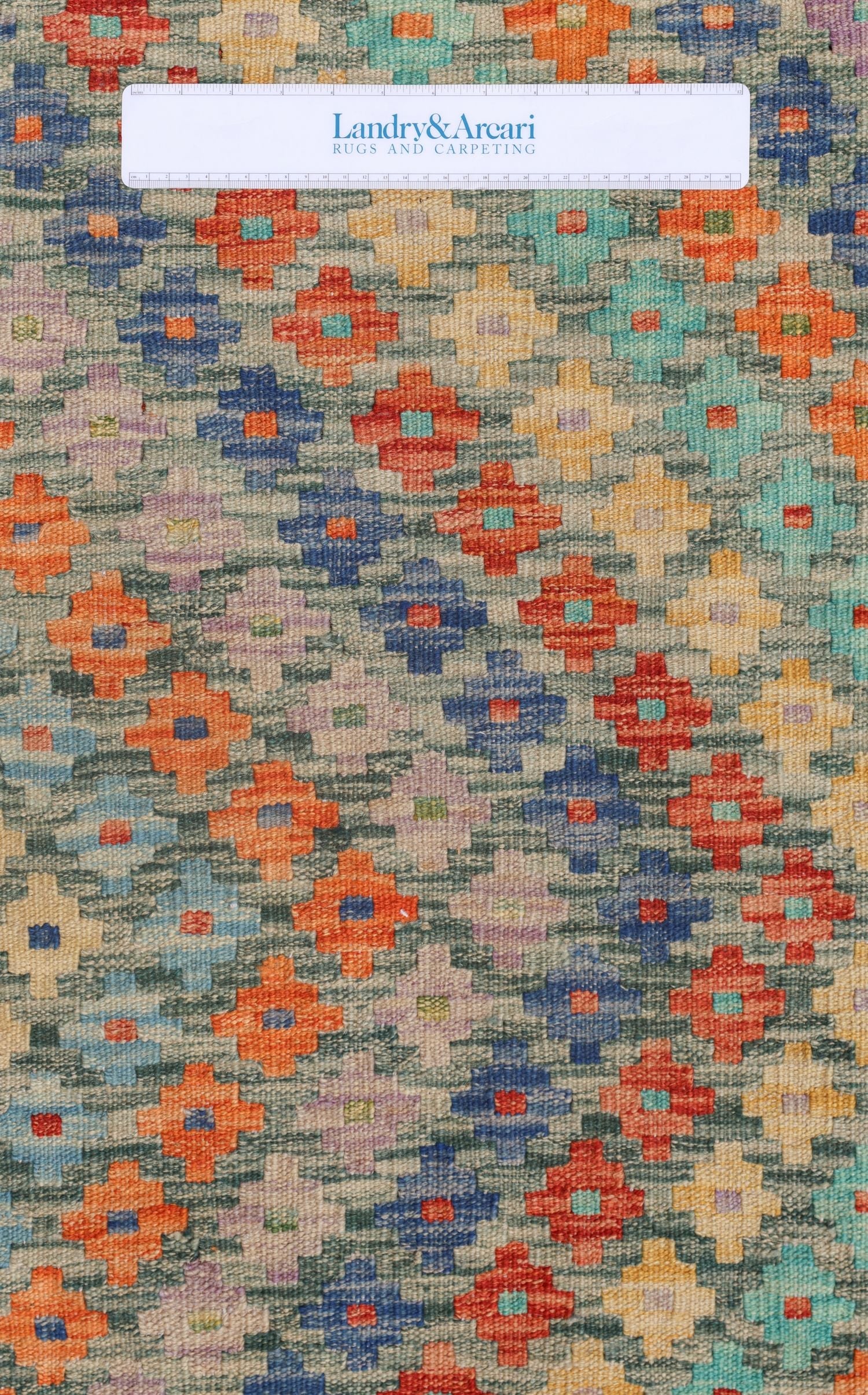 Uzbek Kilim Handwoven Tribal Rug, J72881