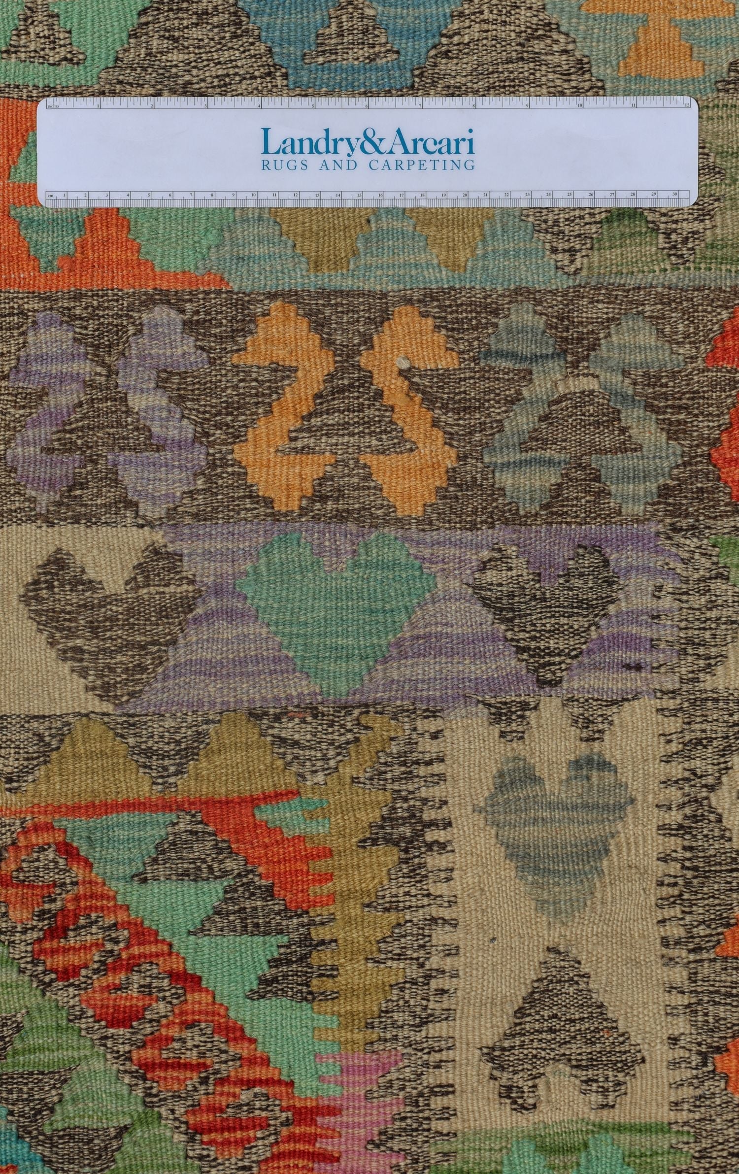 Uzbek Kilim Handwoven Tribal Rug, J72884