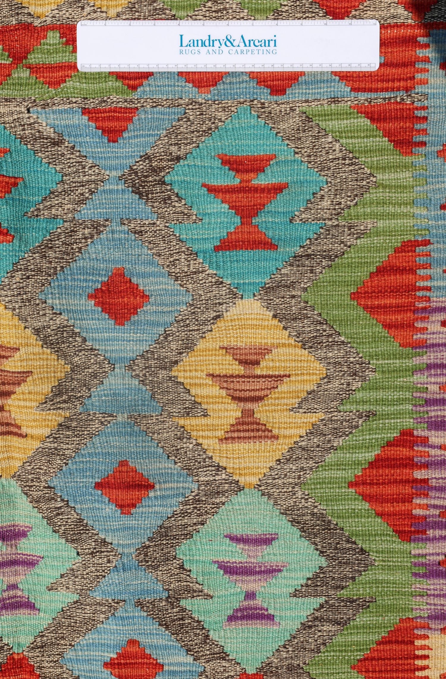 Uzbek Kilim Handwoven Tribal Rug, J72886