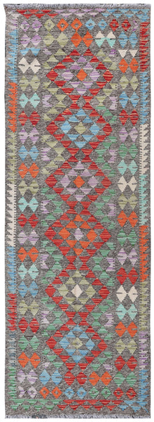 Uzbek Kilim Handwoven Tribal Rug