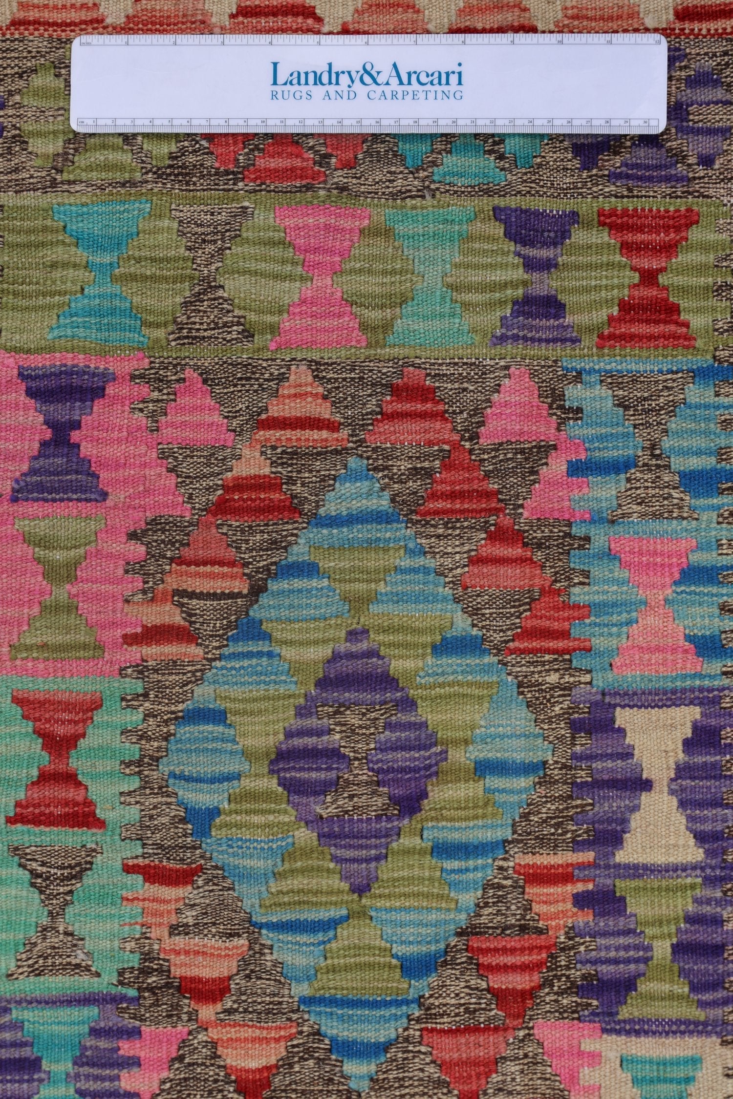 Uzbek Kilim Handwoven Tribal Rug, J72890