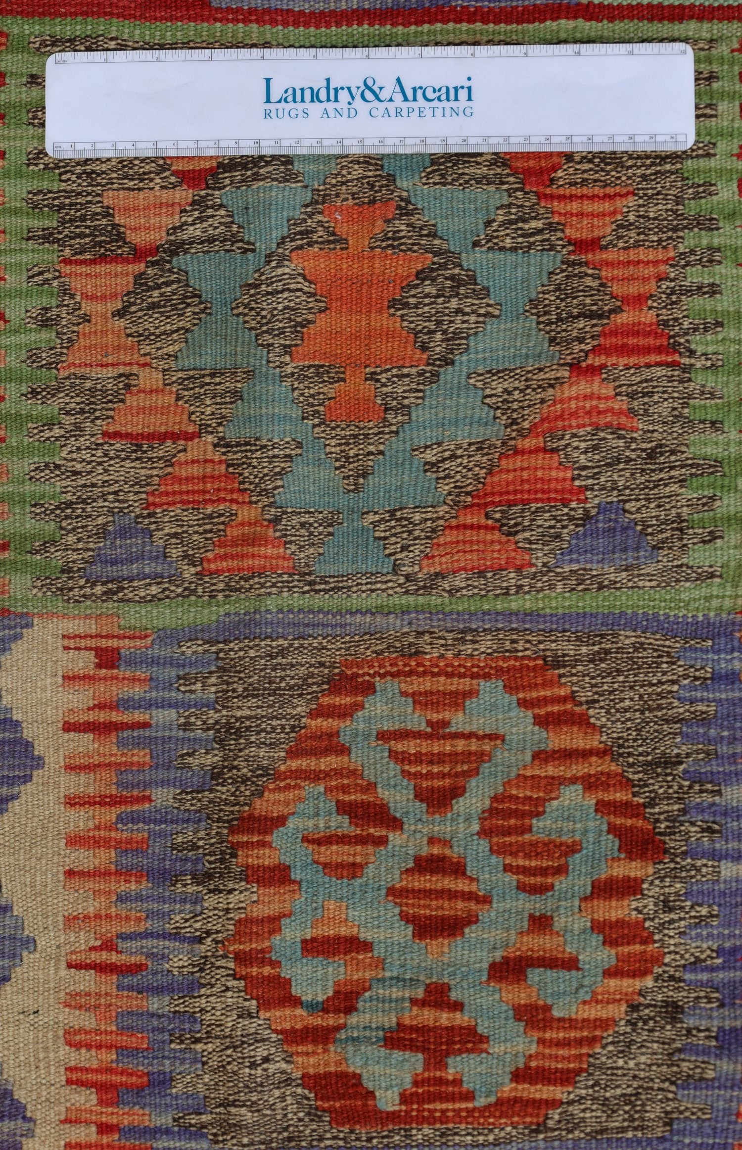 Uzbek Kilim Handwoven Tribal Rug, J72893