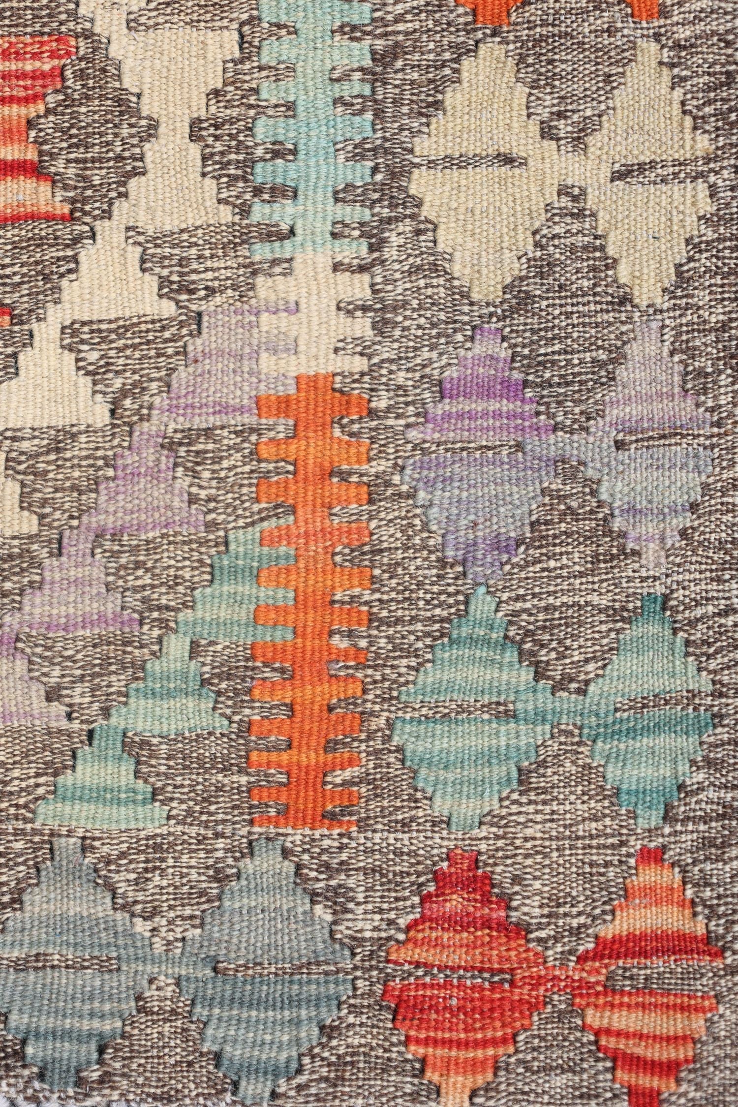 Uzbek Kilim Handwoven Tribal Rug, J72896