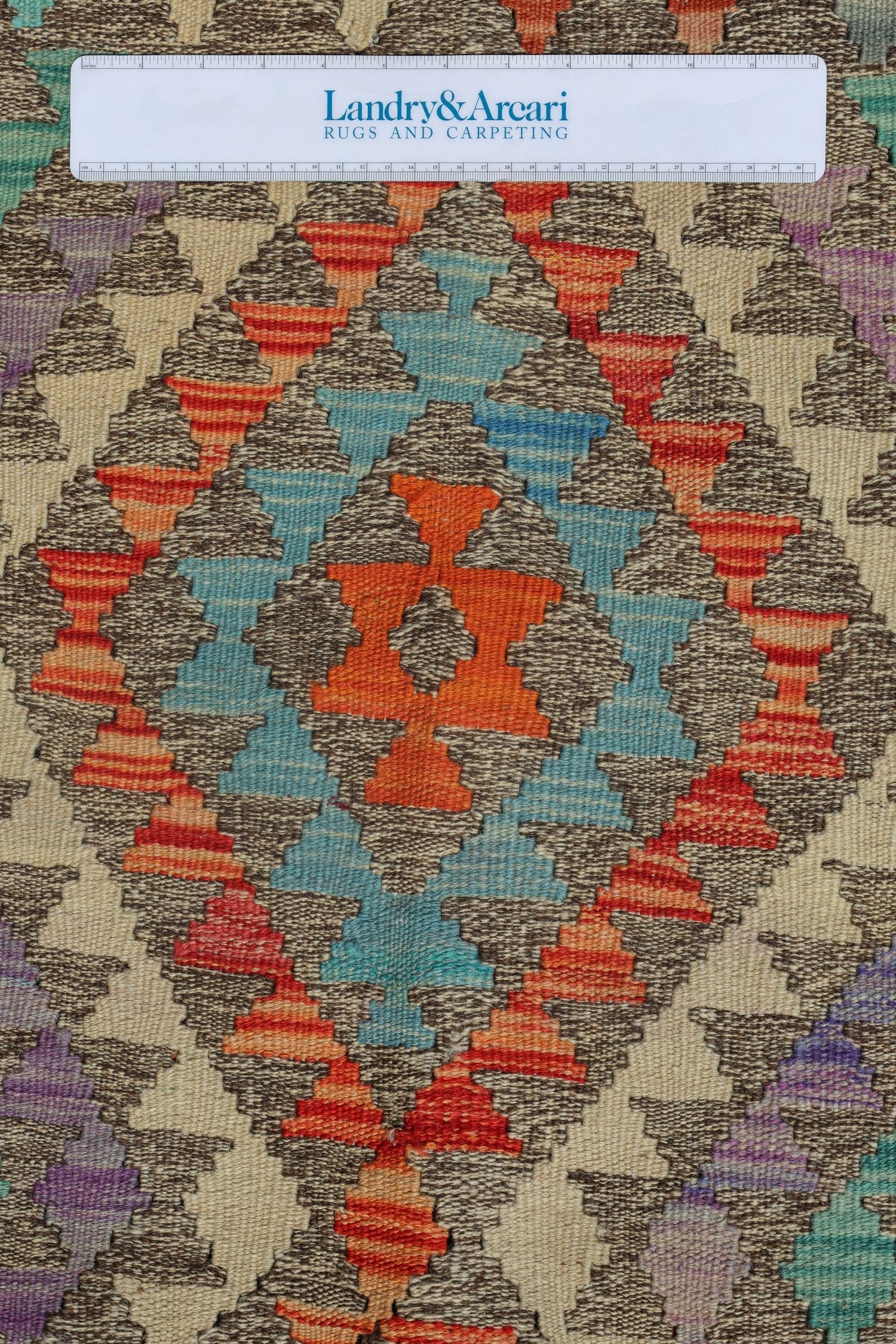 Uzbek Kilim Handwoven Tribal Rug, J72896