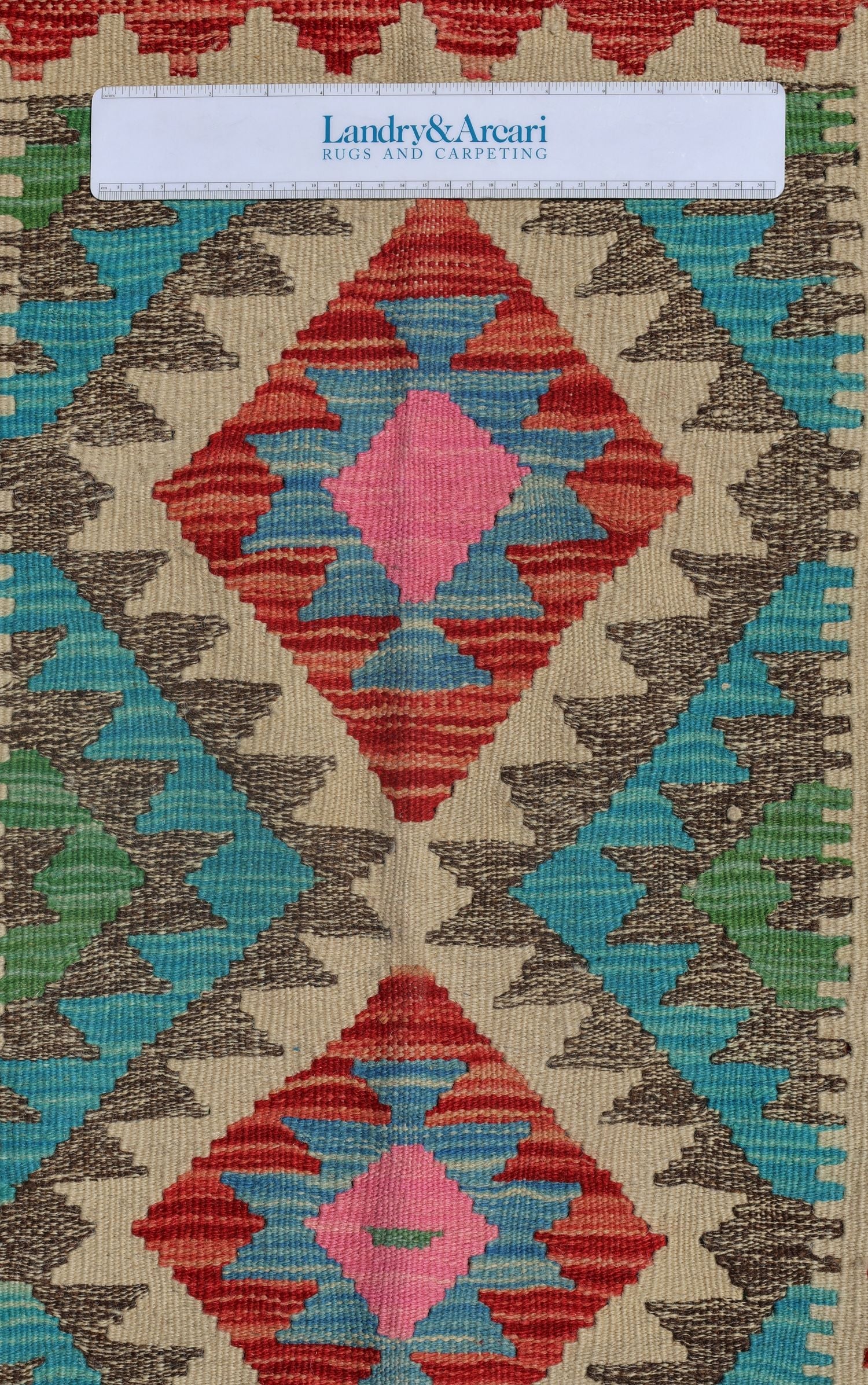 Uzbek Kilim Handwoven Tribal Rug, J72897