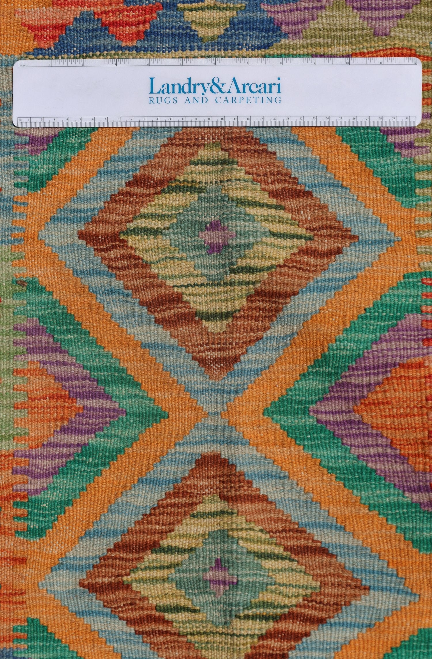 Uzbek Kilim Handwoven Tribal Rug, J72900