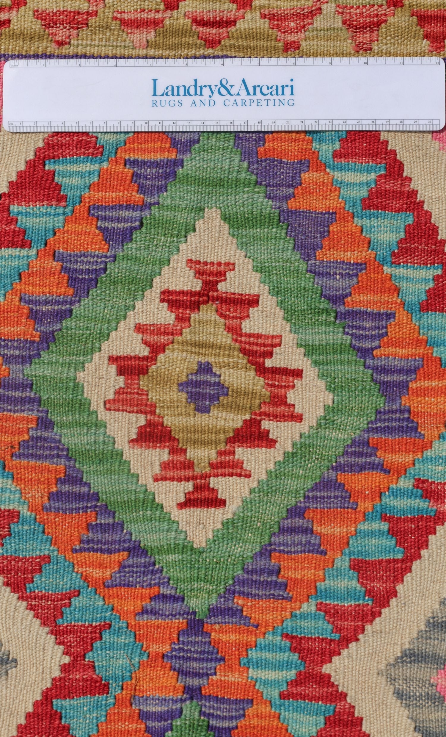 Uzbek Kilim Handwoven Tribal Rug, J72901