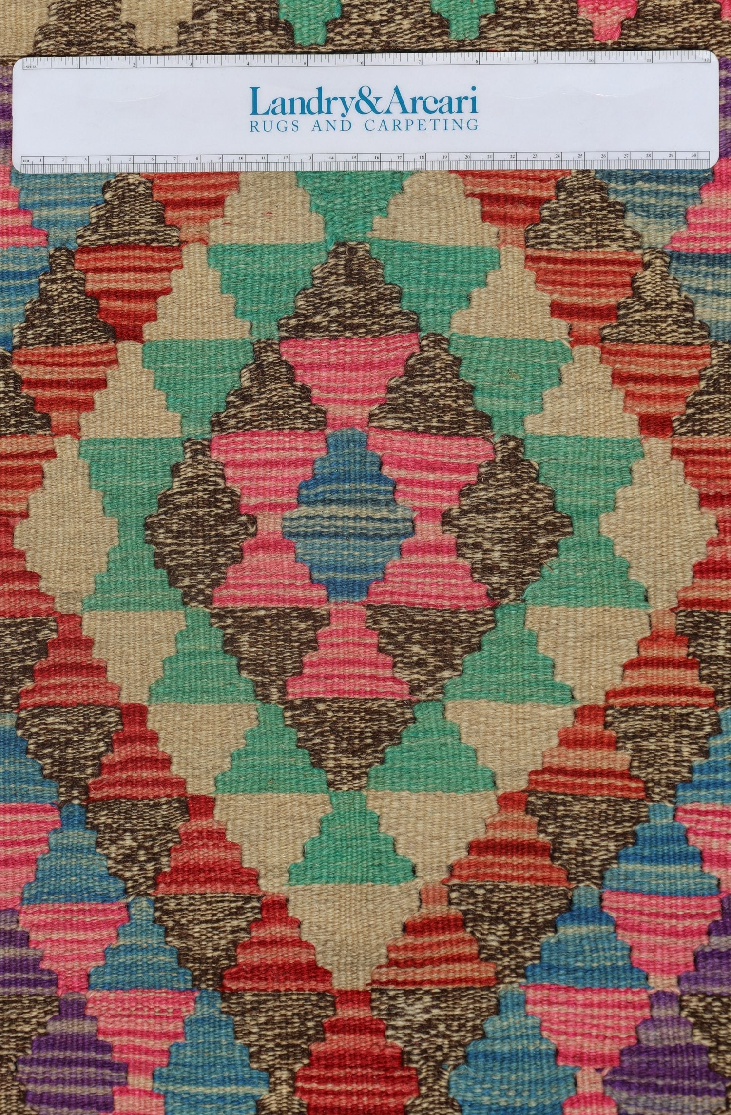 Uzbek Kilim Handwoven Tribal Rug, J72904