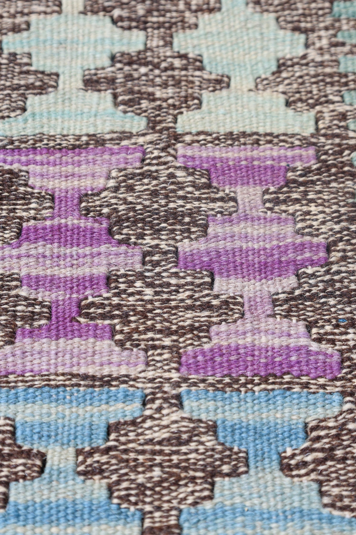 Uzbek Kilim Handwoven Tribal Rug, J72907