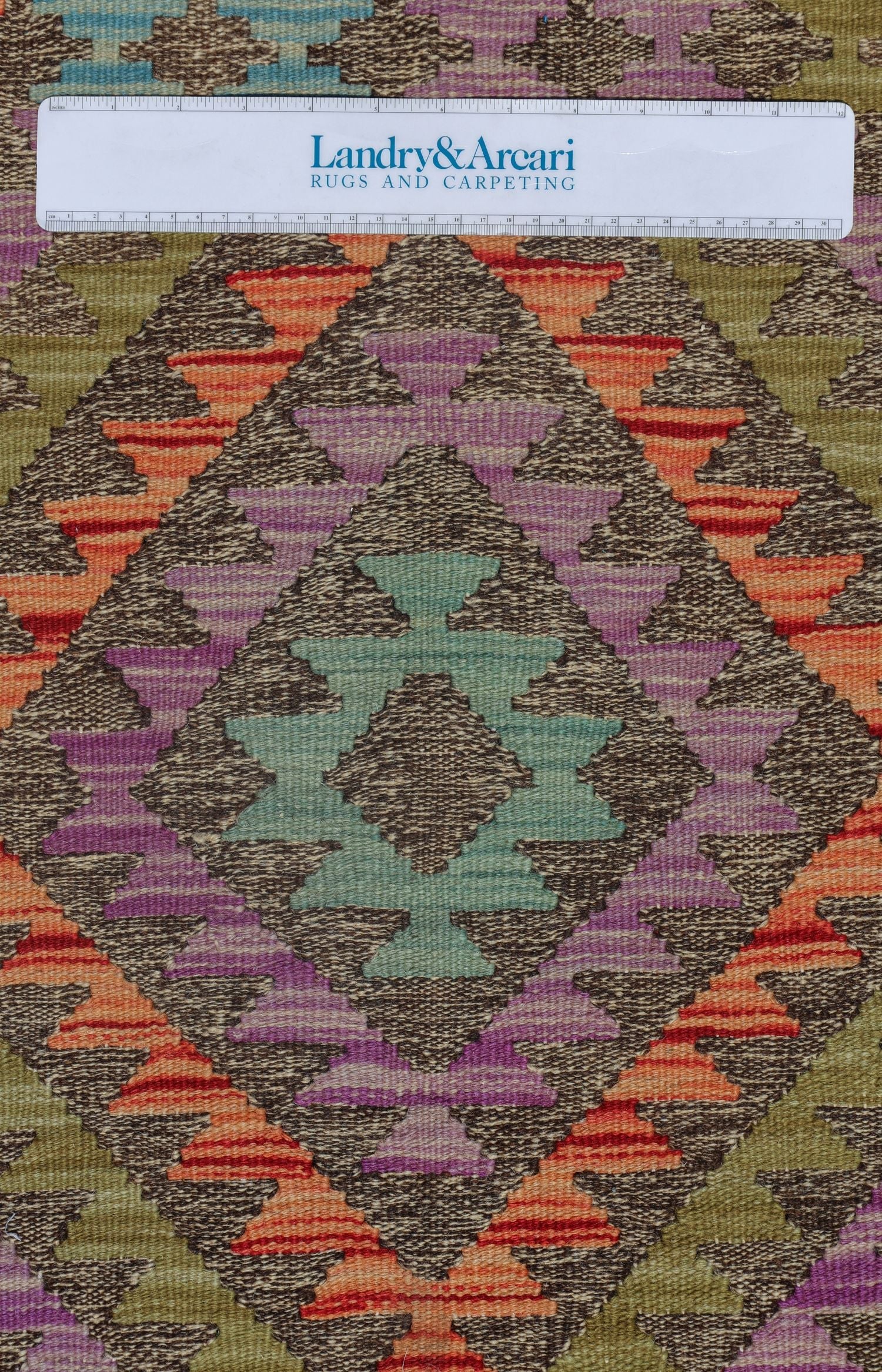 Uzbek Kilim Handwoven Tribal Rug, J72907