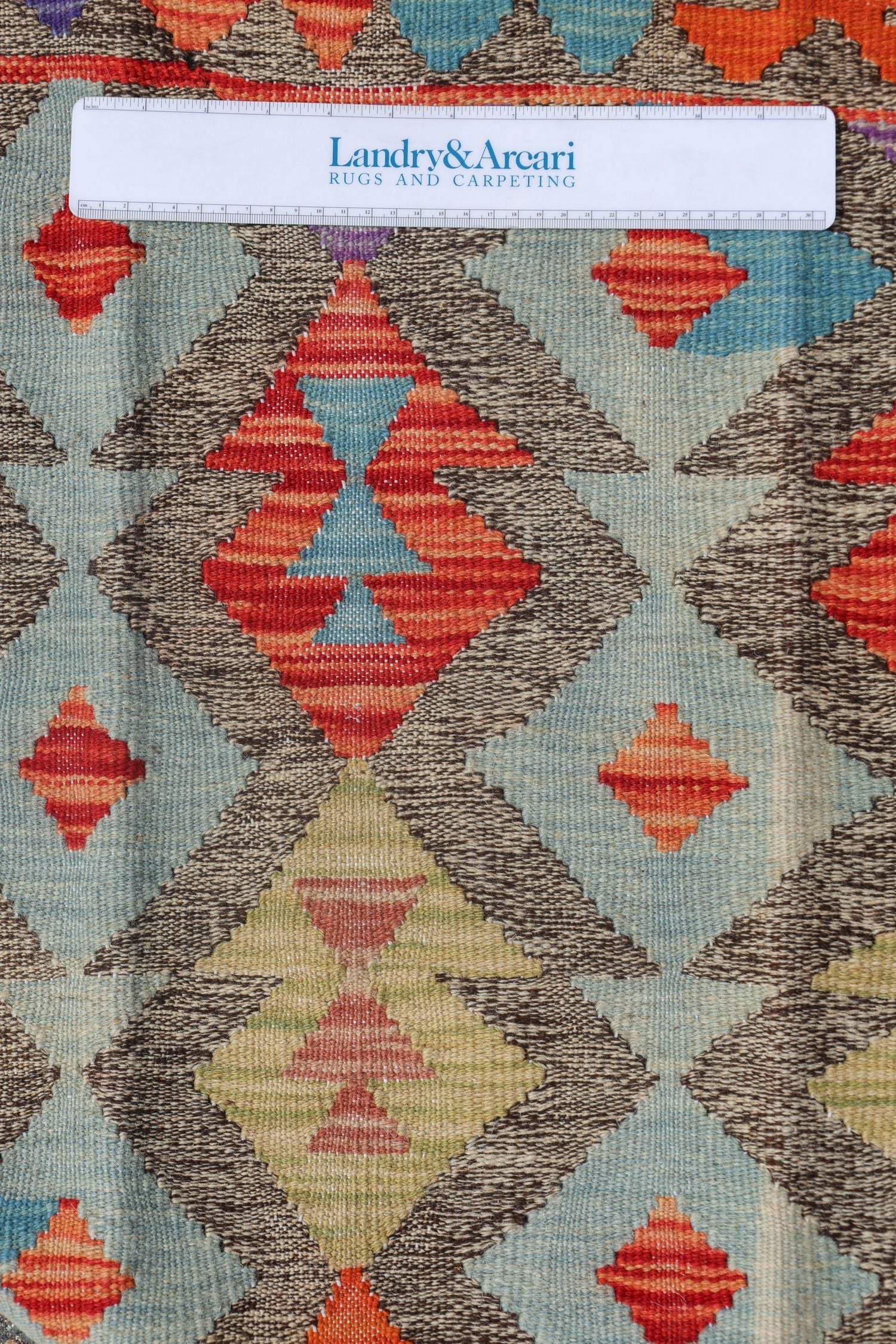 Uzbek Kilim Handwoven Tribal Rug, J72910