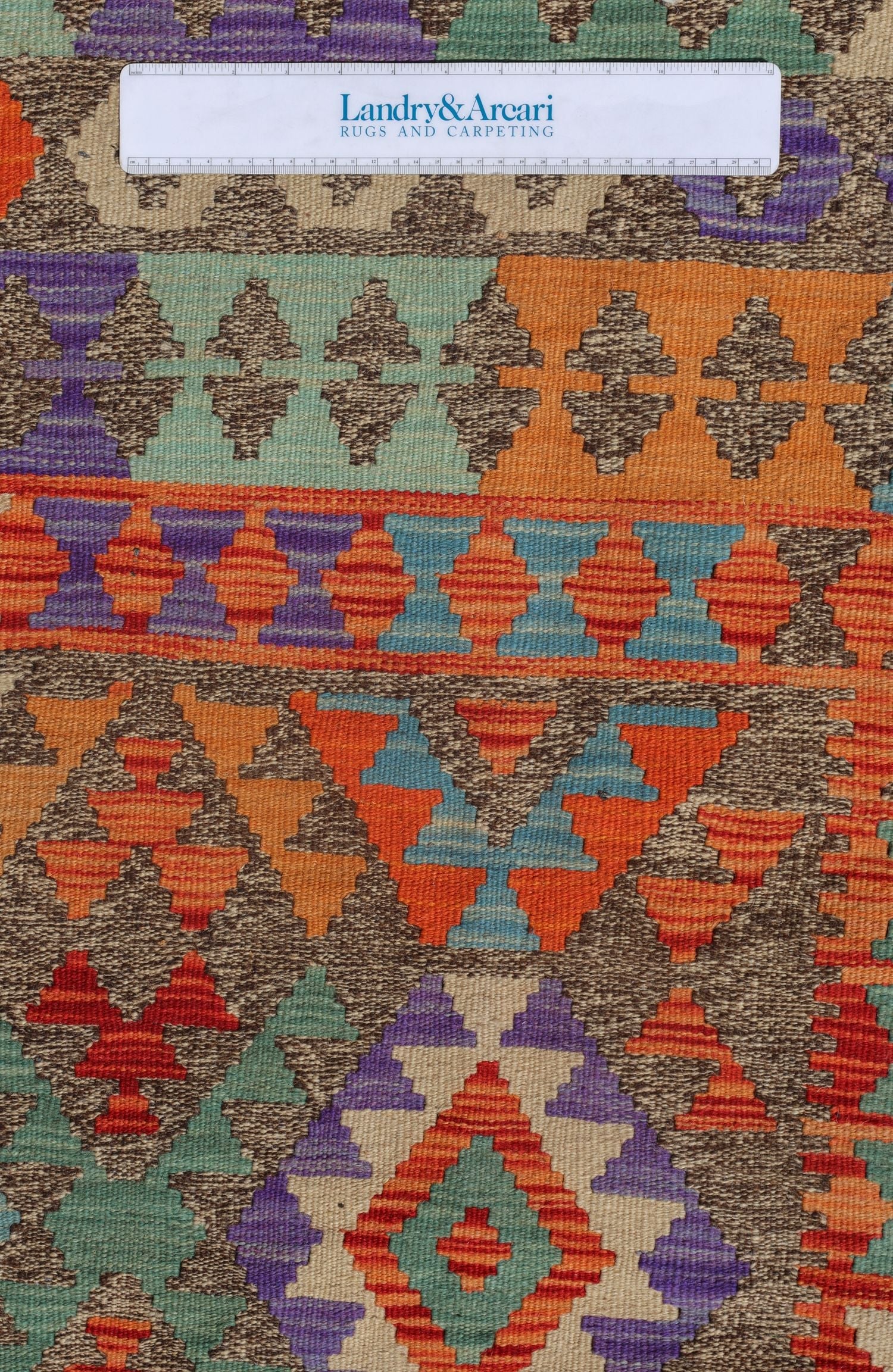 Uzbek Kilim Handwoven Tribal Rug, J72915