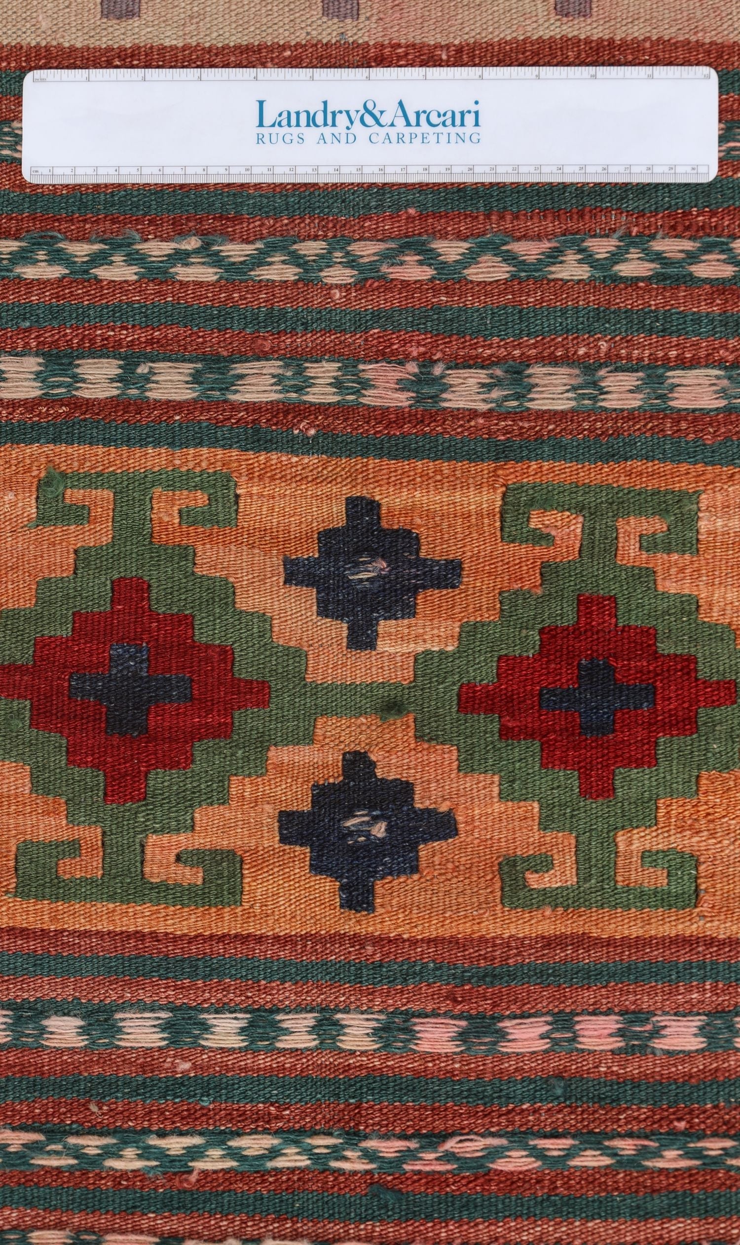 Uzbek Kilim Handwoven Tribal Rug, J72924