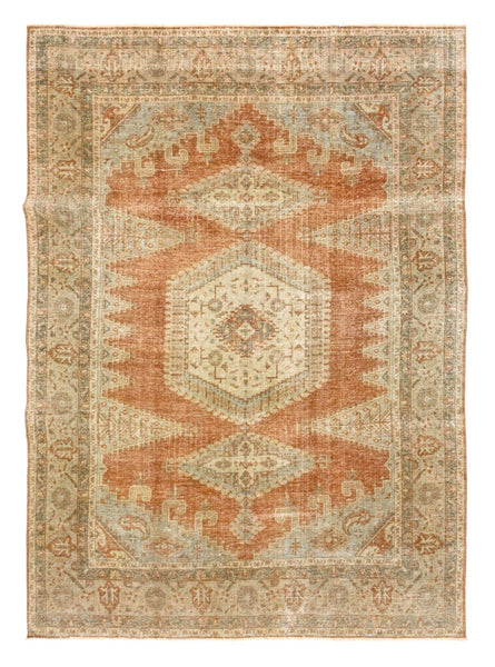 Vintage Vecce Handwoven Tribal Rug