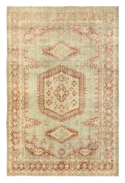Vintage Vecce Handwoven Tribal Rug