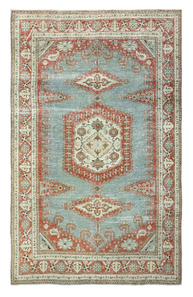 Vintage Vecce Handwoven Tribal Rug