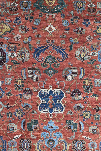 Ziegler Handwoven Tribal Rug, J73905