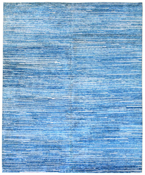 Silk Lines Handwoven Contemporary Rug