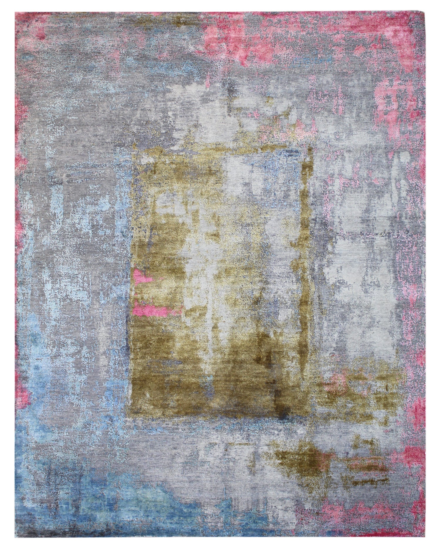 Weathered Handwoven Contemporary Rug