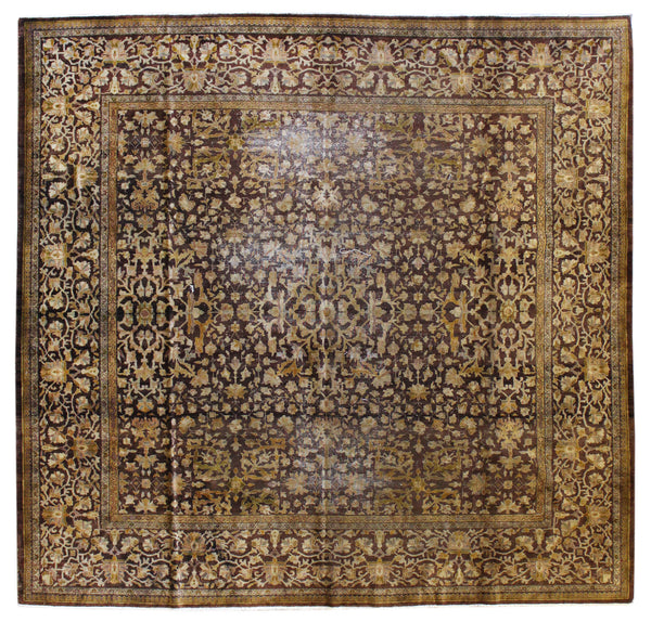 Antique Amritsar Handwoven Traditional Rug