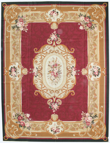 Aubusson Needlepoint Traditional Rug