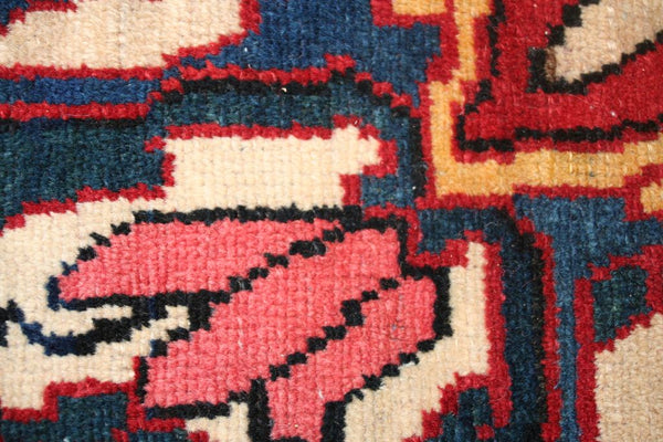 Antique Bakhtiari Handwoven Traditional Rug, JF3701