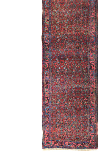 Antique Bijar Handwoven Traditional Rug