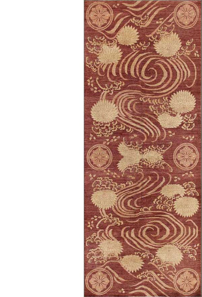 Chrysanthemum Handwoven Traditional Rug