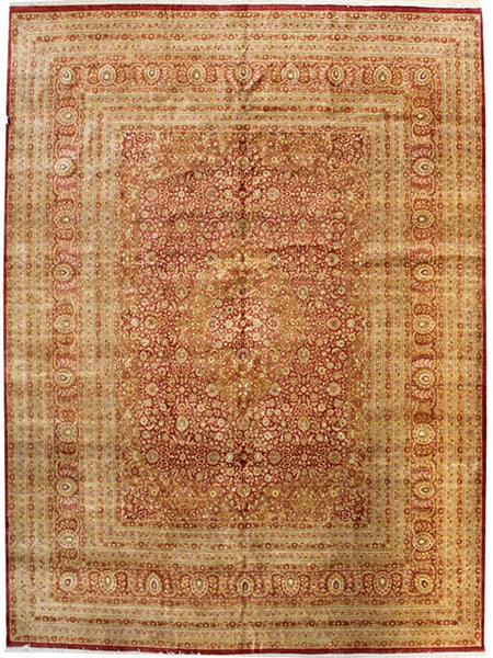 Haji Jalili Tabriz Handwoven Traditional Rug