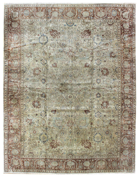 Haji Jalili Tabriz Handwoven Traditional Rug