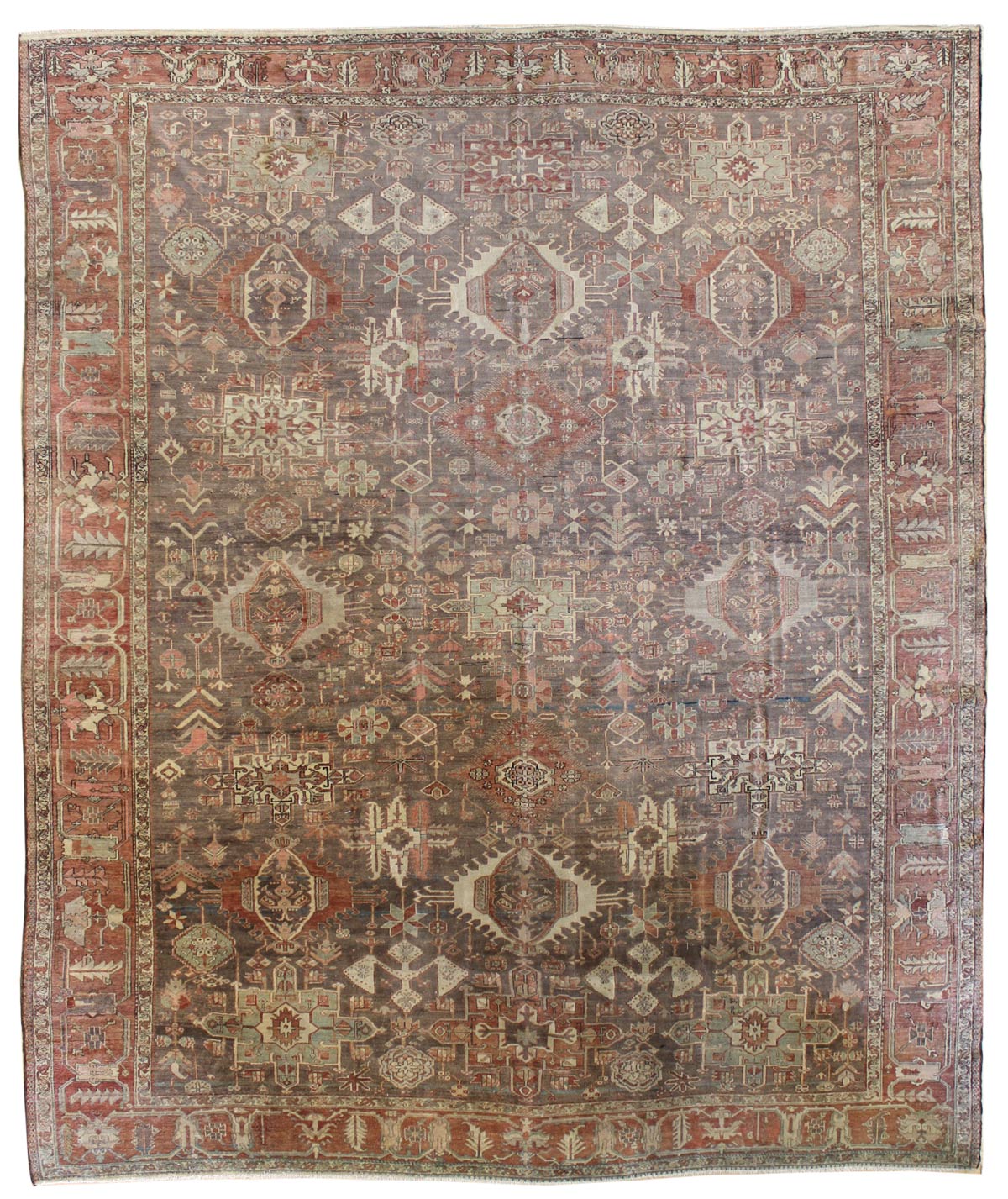 Antique Karaja Handwoven Traditional Rug