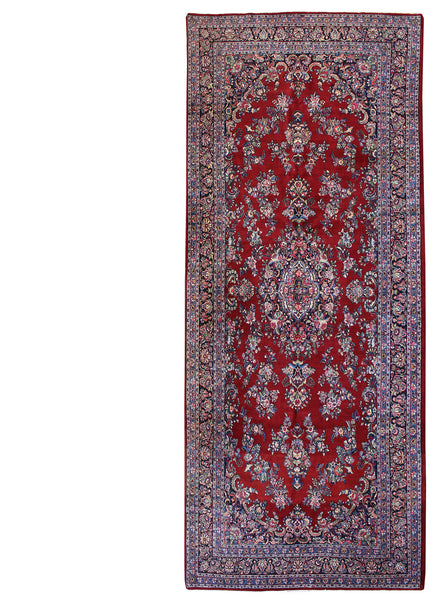 Antique Kazvin Handwoven Traditional Rug