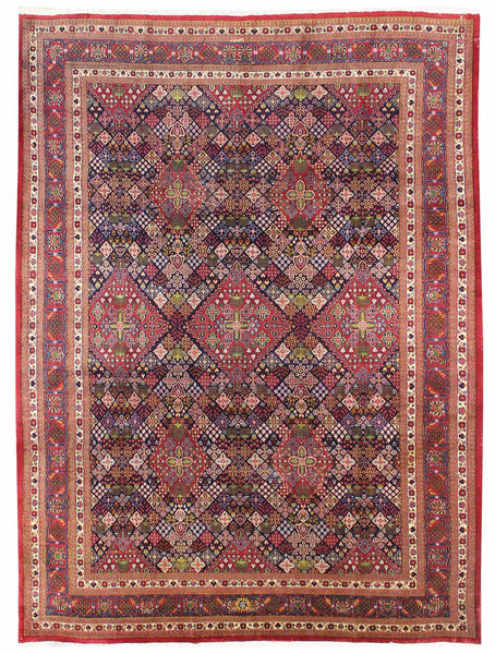 Antique Khorasan Handwoven Traditional Rug