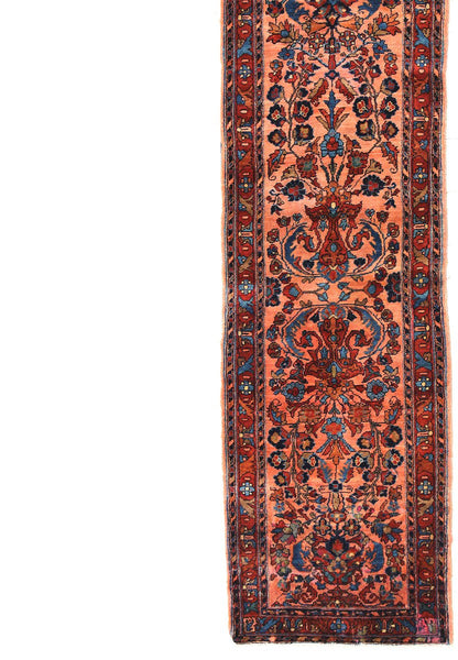 Antique Lilihan Handwoven Traditional Rug