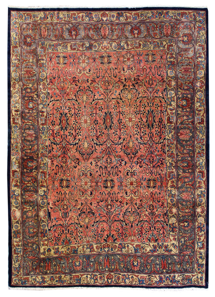 Antique Lilihan Handwoven Traditional Rug