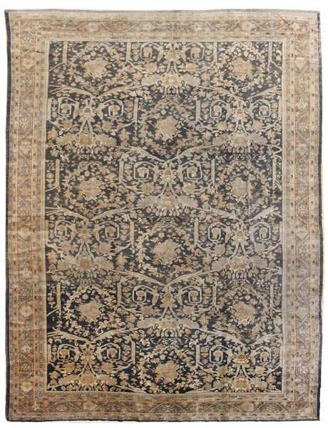 Antique Mahal Handwoven Traditional Rug