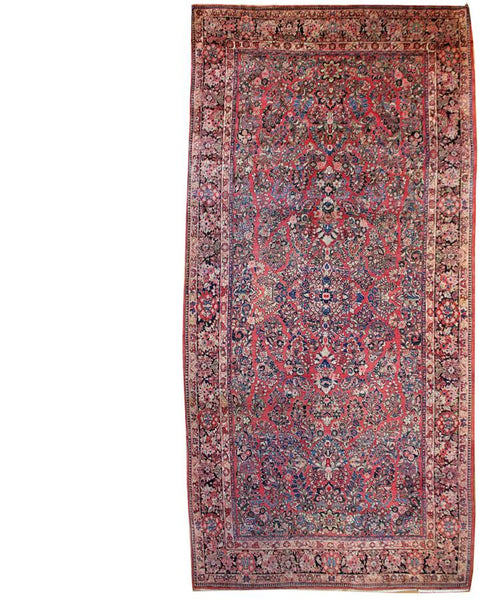 Antique Medallion Handwoven Traditional Rug