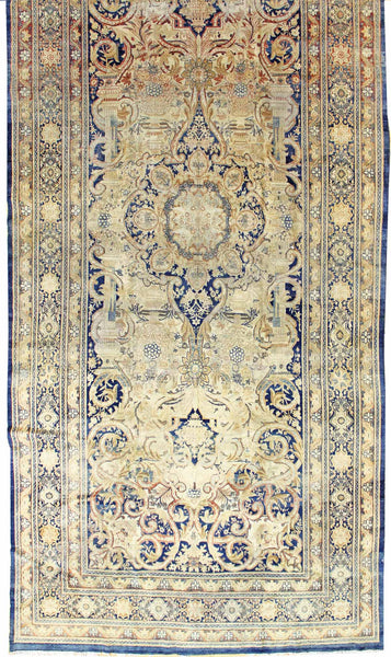 Antique Medallion Handwoven Traditional Rug