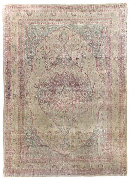 Mohtasham Kashan Handwoven Traditional Rug