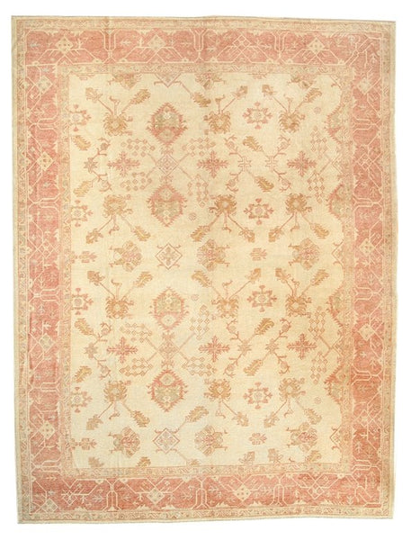 Oushak Handwoven Traditional Rug