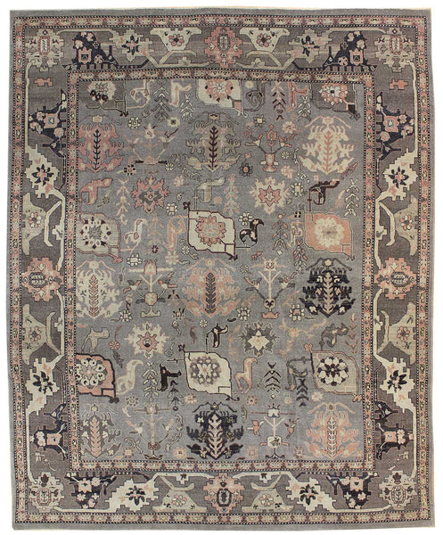 Oushak Handwoven Traditional Rug