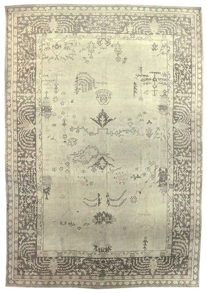 Oushak Handwoven Traditional Rug