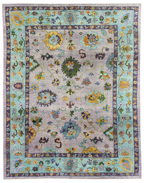 Oushak Handwoven Traditional Rug