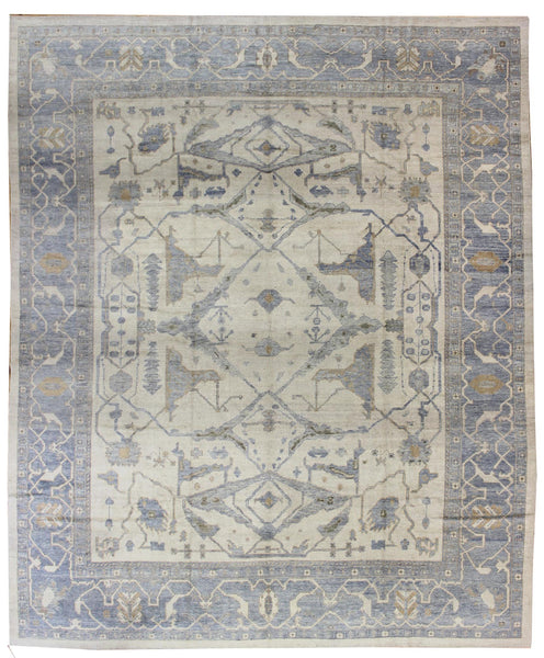 Oushak Handwoven Traditional Rug