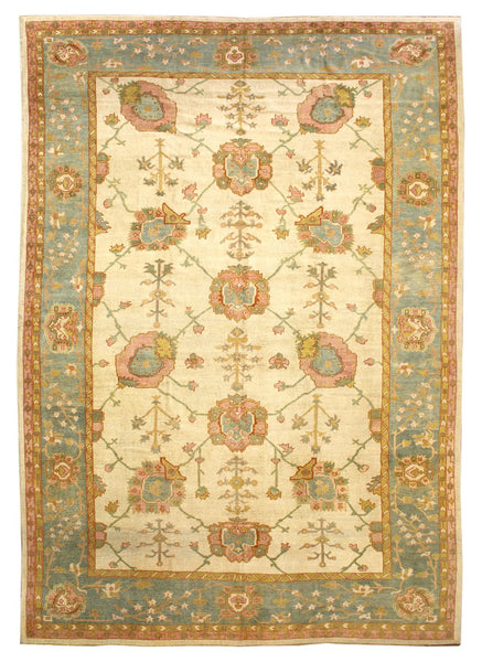 Oushak Handwoven Traditional Rug