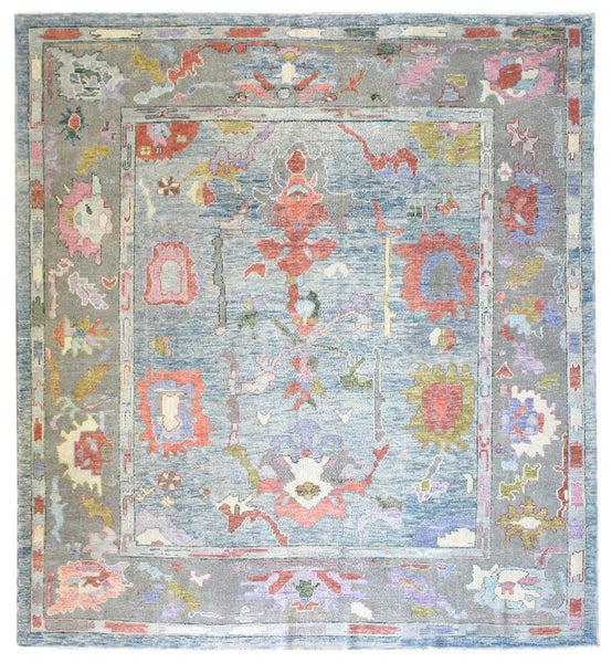 Oushak Handwoven Traditional Rug